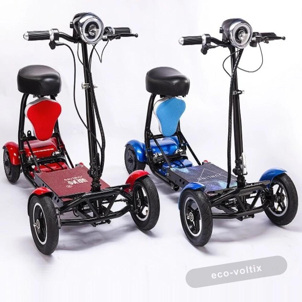 Электросамокат GreenCamel Colt 500 (36V 2x250W задние мотор-колеса) Синий