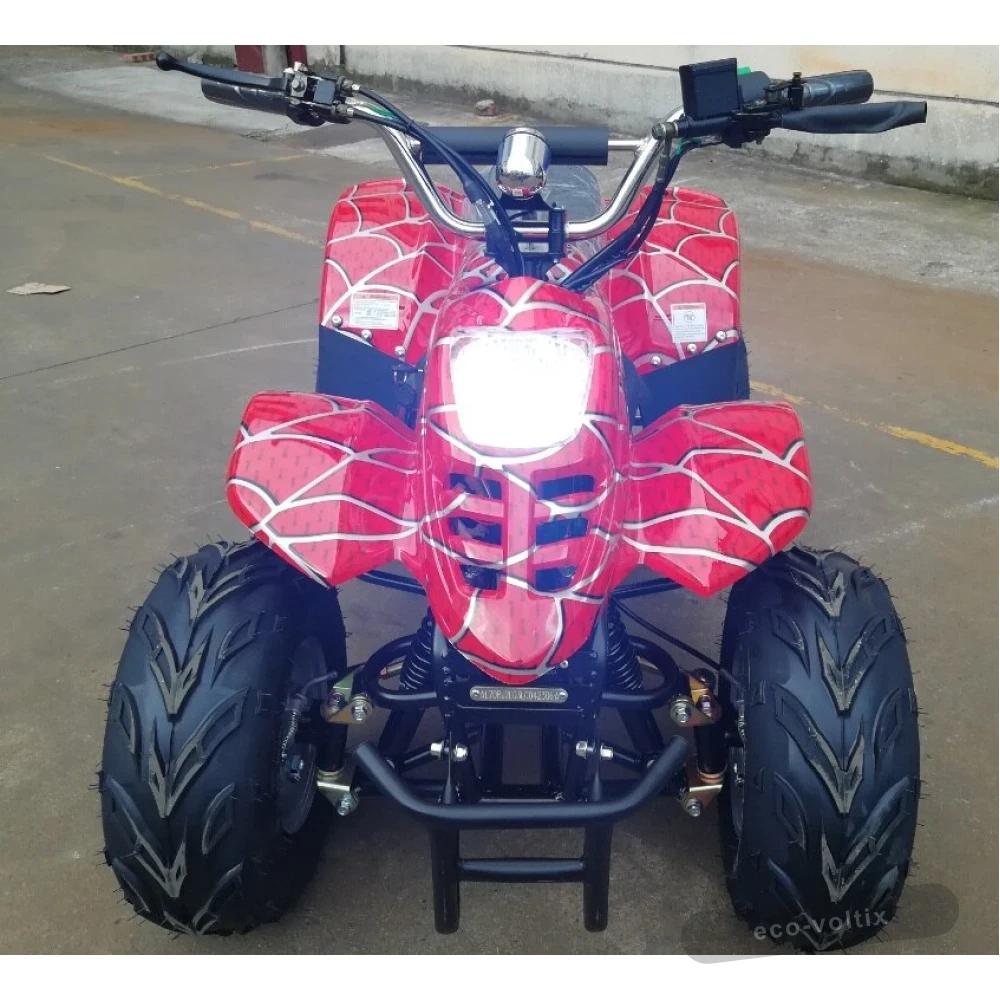 Электроквадроцикл GreenCamel Гоби K50 (36V 800W R7 Цепной привод) Красный паук