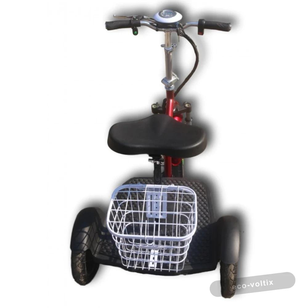Трехколесный электросамокат Zappy 500 W Lux с сиденьем