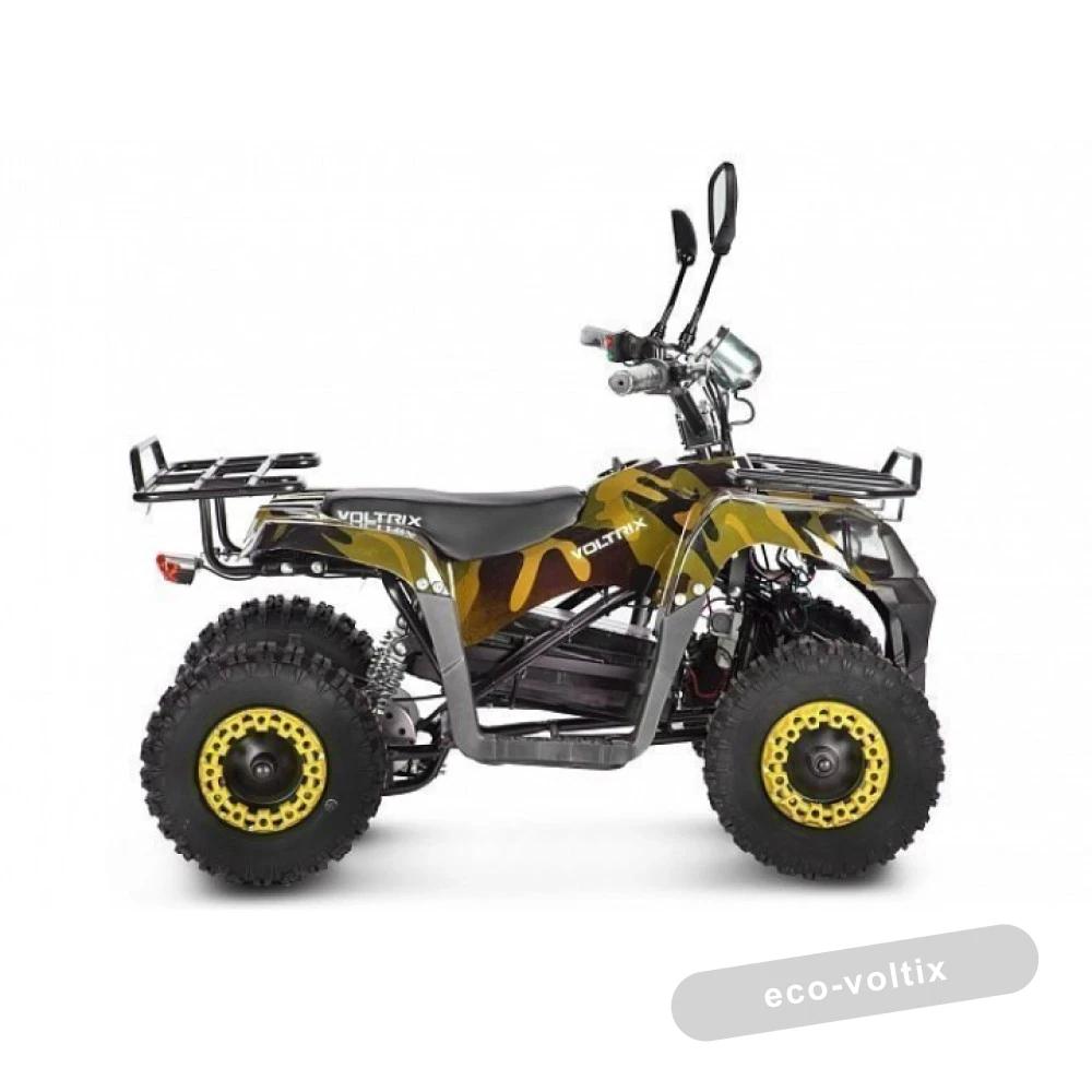 Детский электроквадроцикл Voltrix Bars 36V1000W Желтый камуфляж