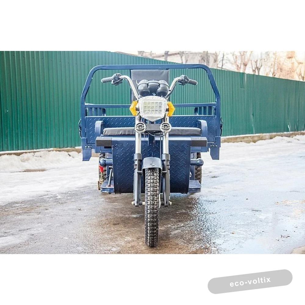 Грузовой электротрицикл Rutrike Титан 2000 ГИДРАВЛИКА 60V1500W серый