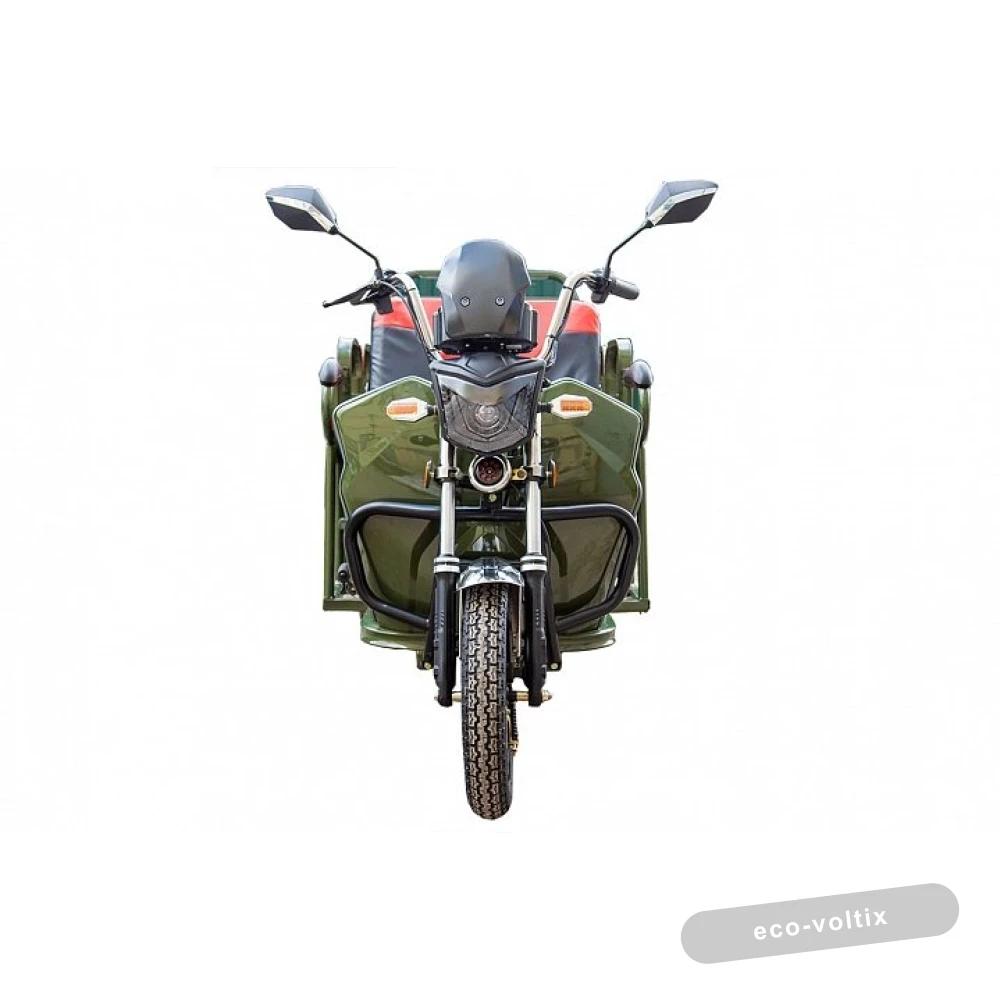 Грузовой электротрицикл Rutrike Вояж-П 1200 Трансформер 60V800W Зеленый
