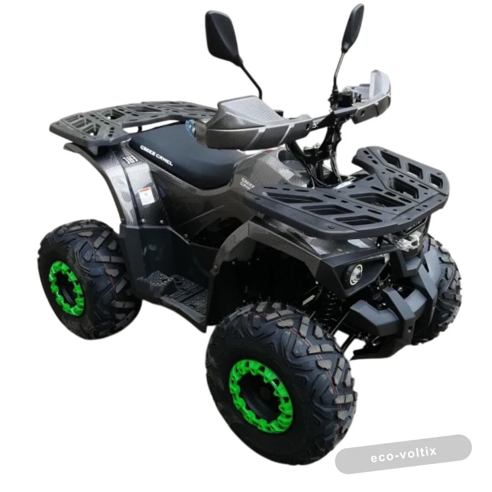 Электроквадроцикл GreenCamel Атакама T520 (60V 1500W R8 Дифференциал) графит