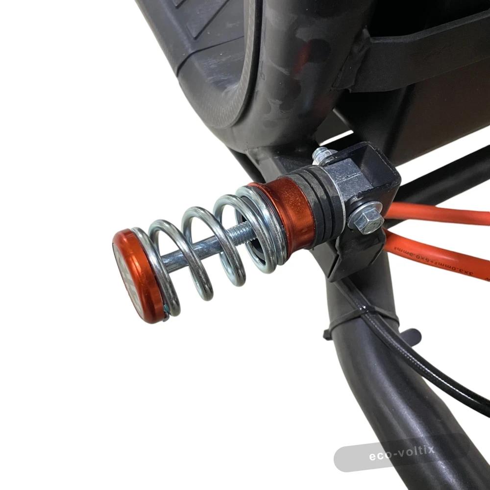 Электроскутер CITYCOCO X7 Pro TRIKE Черный глянец