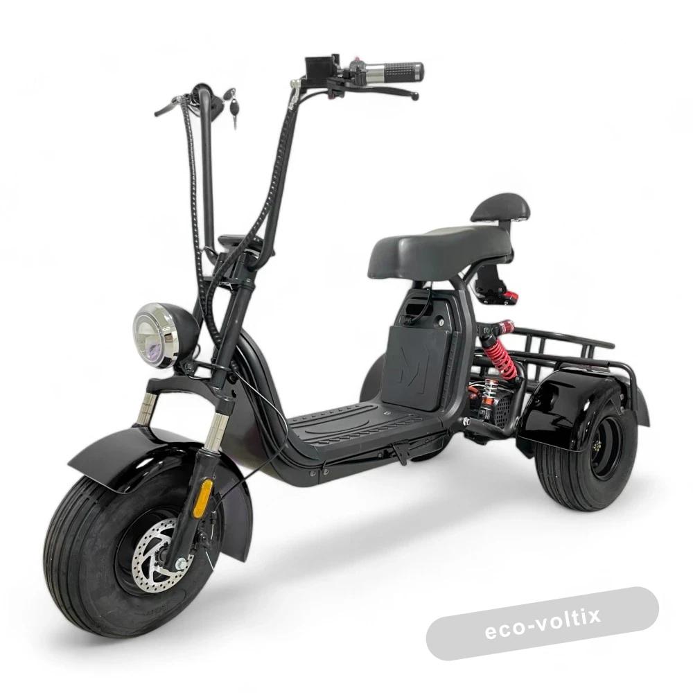 Электротрицикл CityCoco X5 trike mini черный