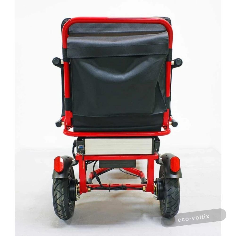Электро трицикл GreenCamel Кольт V700 (48V 2x350W 15,6 Ah) Trike красный