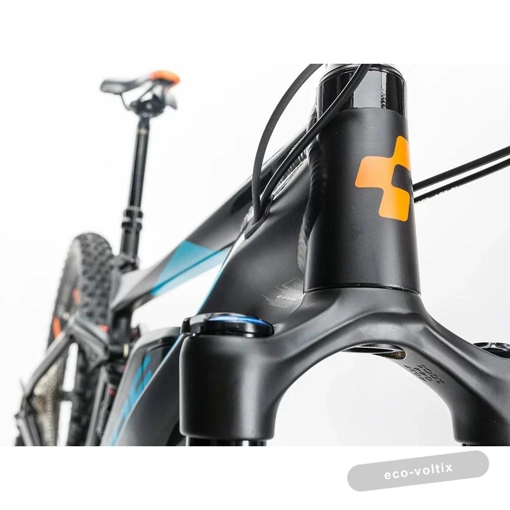 Электровелосипед Cube Stereo Hybrid 140 HPA SL 500 27.5+ 2017 черно-синий