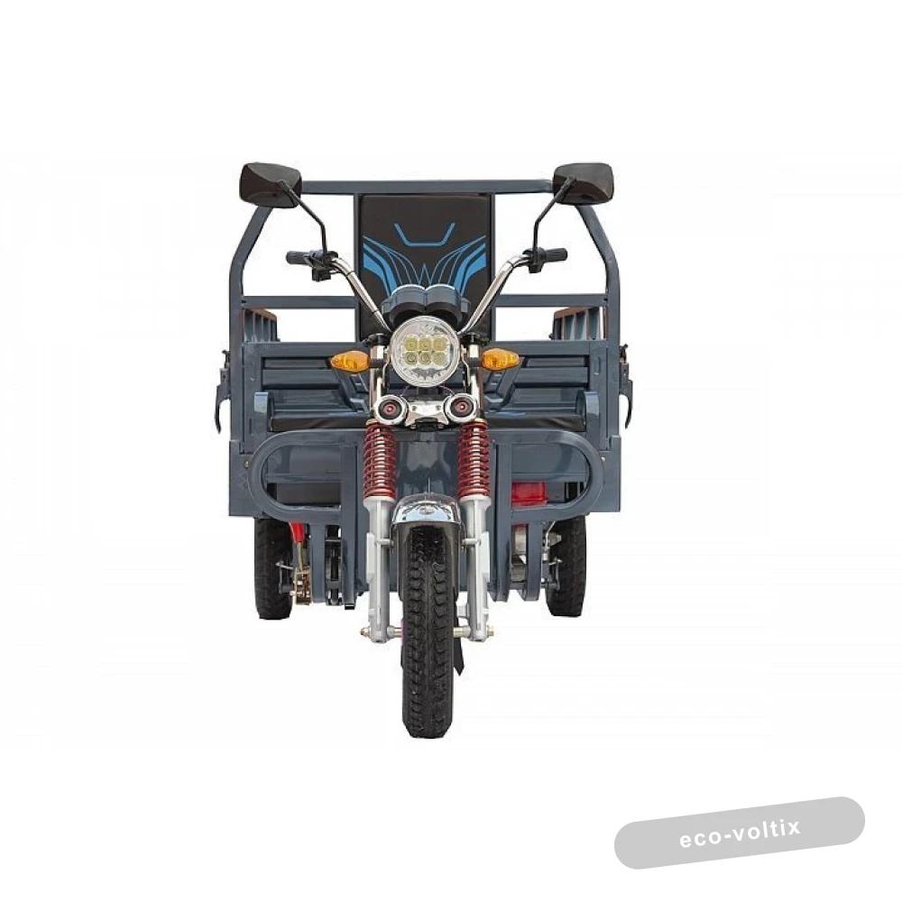 Грузовой электротрицикл Rutrike Титан 2000 ГИДРАВЛИКА 60V1500W серый