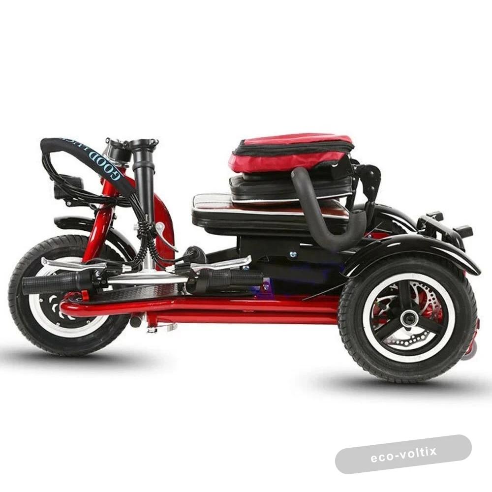 Электротрицикл Elbike Адъютант A1 SLA 48V 20Ah Trike красный