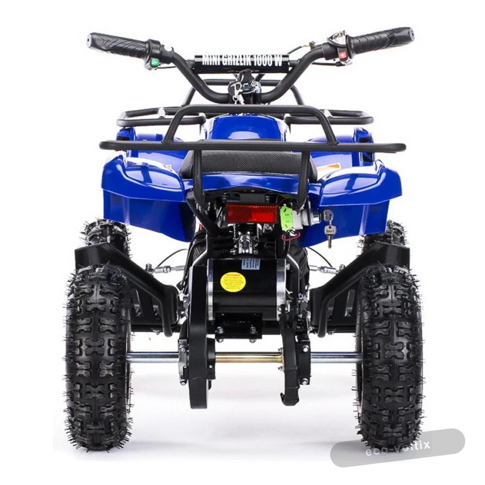Электроквадроцикл MOTAX Mini Grizlik X-16 1000W синий