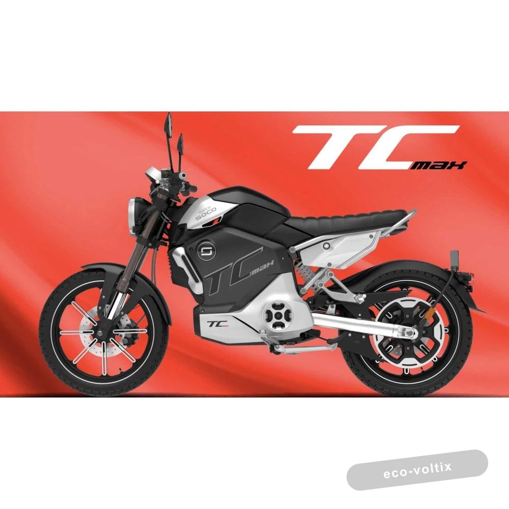 Электромотоцикл Super Soco TC Max (Спицы)