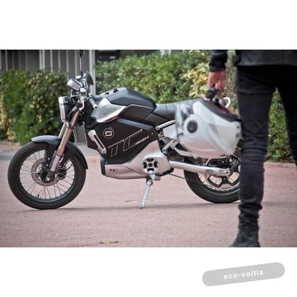 Электромотоцикл Super Soco TC Max (Спицы)