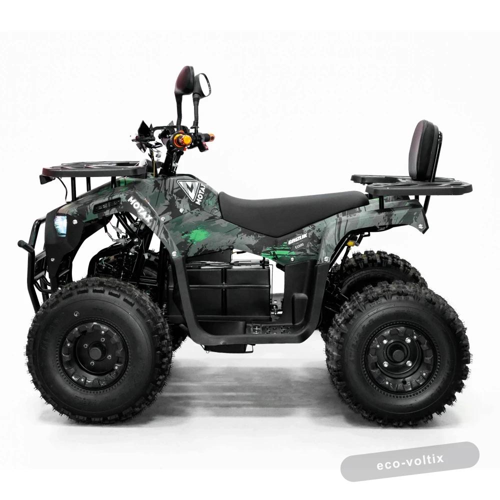 Электроквадроцикл MOTAX Grizlik E1500 2024 Зеленый