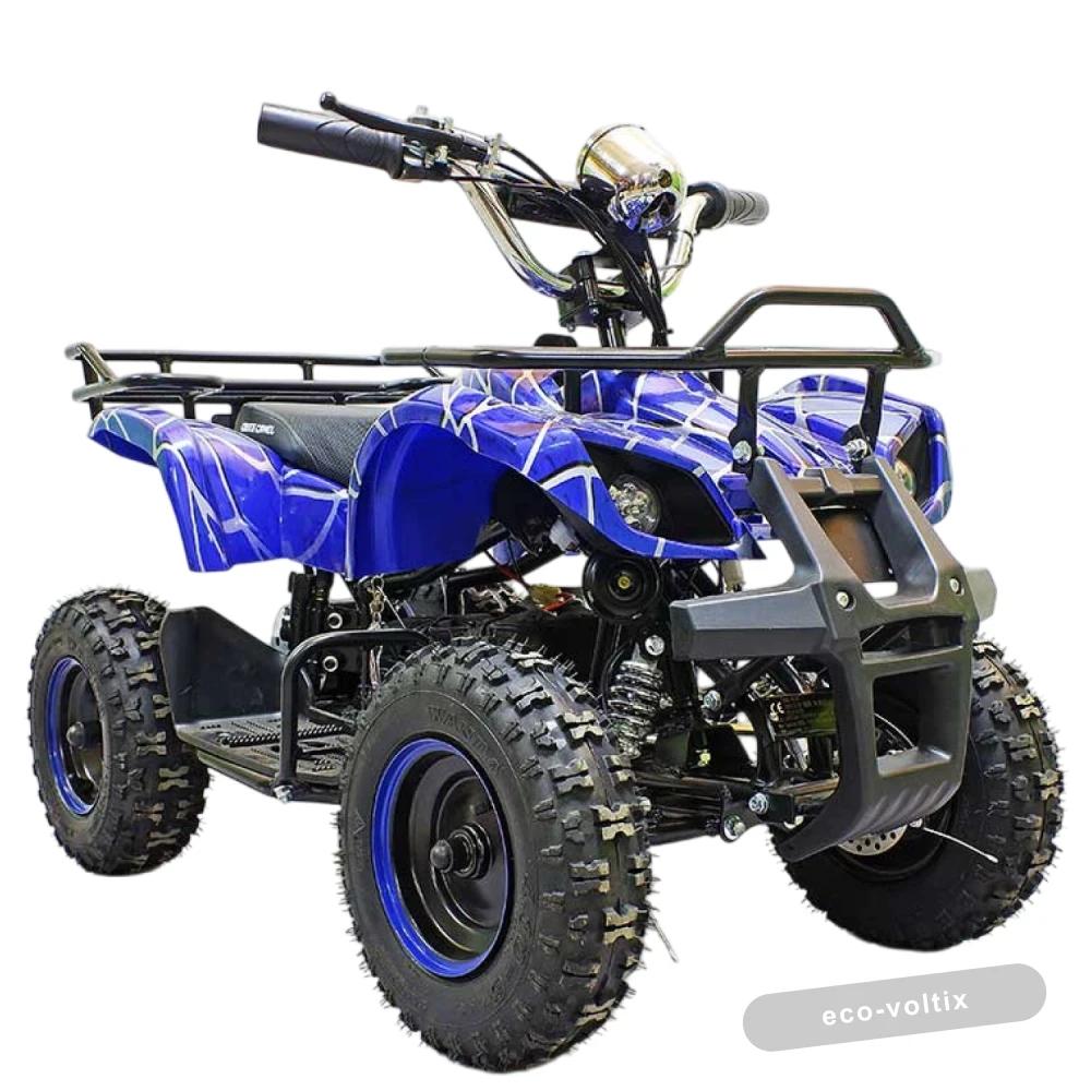Электроквадроцикл GreenCamel Гоби K31 (36V 800W R6 Цепной привод) Синий паук