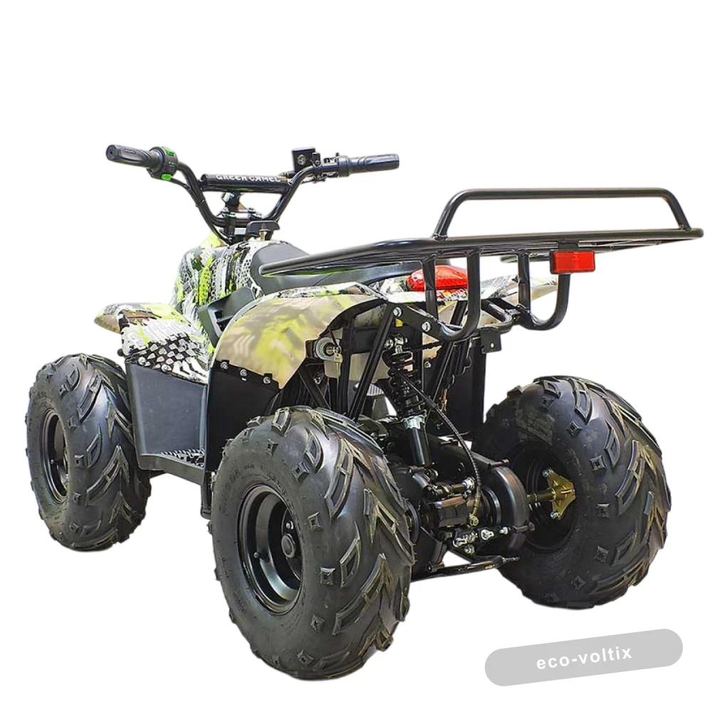 Электроквадроцикл GreenCamel Гоби K51 (36V 800W R7 Цепь) ножной тормоз Зеленый