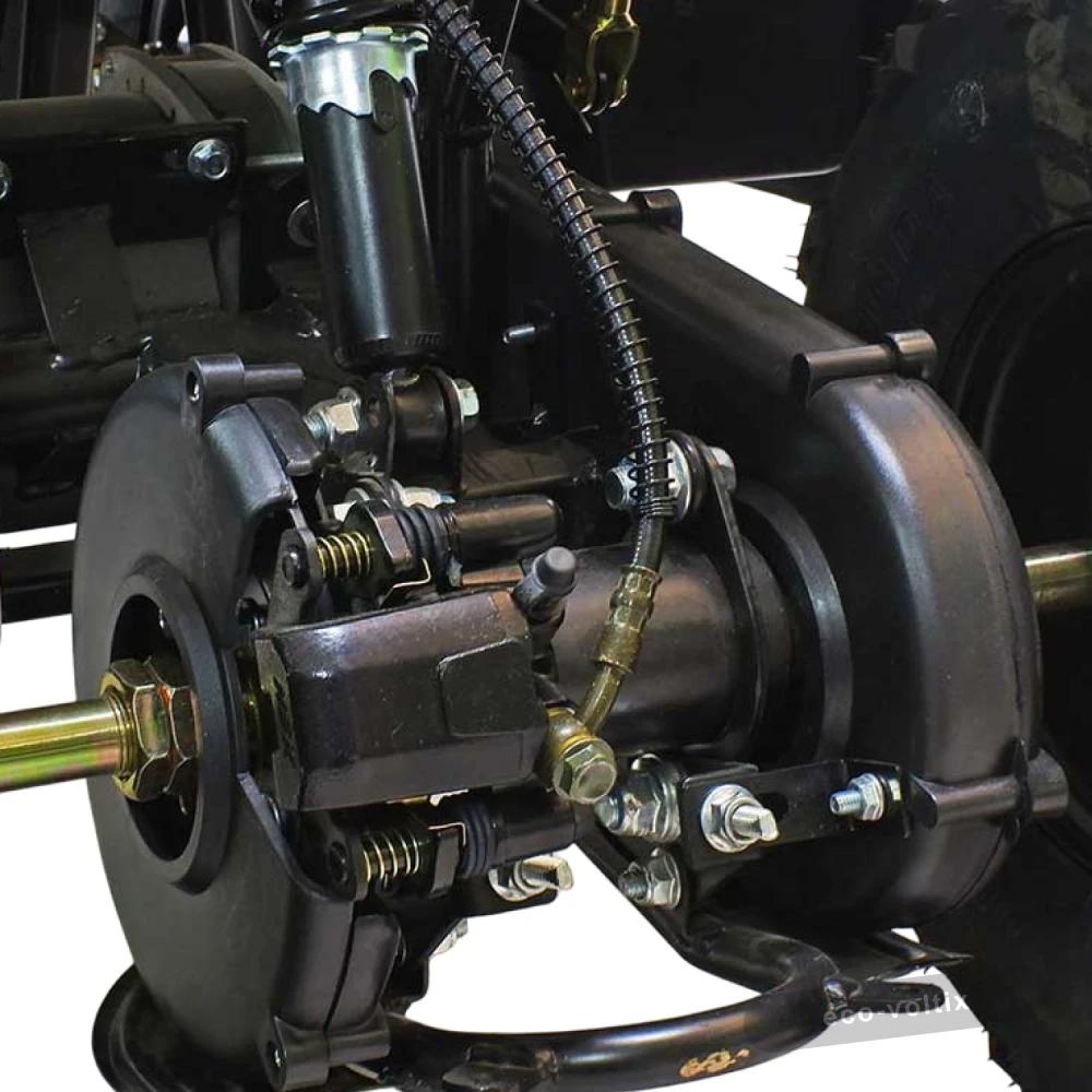 Электроквадроцикл GreenCamel Гоби K51 (36V 800W R7 Цепь) ножной тормоз Зеленый