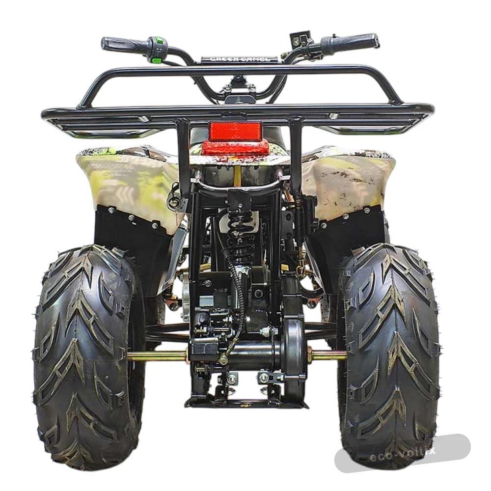 Электроквадроцикл GreenCamel Гоби K51 (36V 800W R7 Цепь) ножной тормоз Зеленый