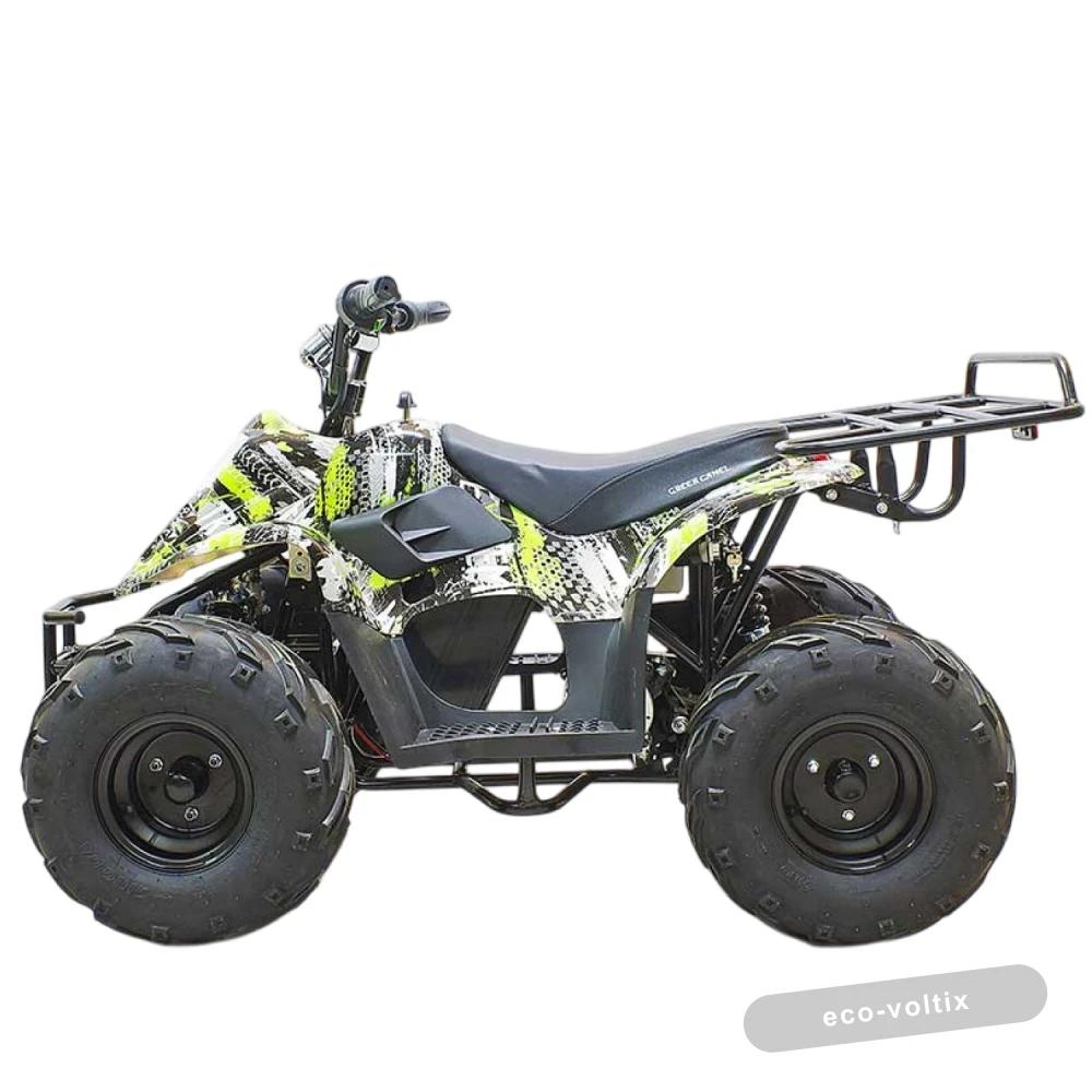 Электроквадроцикл GreenCamel Гоби K51 (36V 800W R7 Цепь) ножной тормоз Зеленый