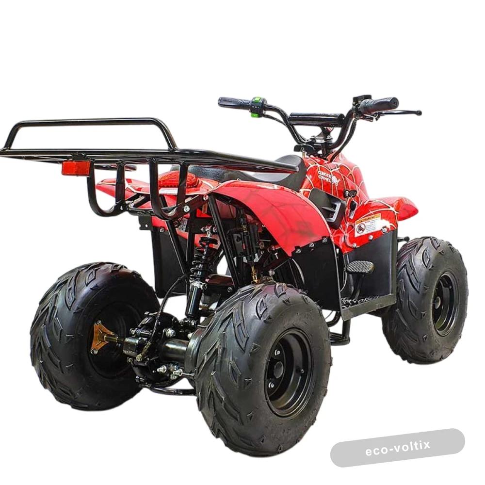 Электроквадроцикл GreenCamel Гоби K51 (36V 800W R7 Цепь) ножной тормоз Красный