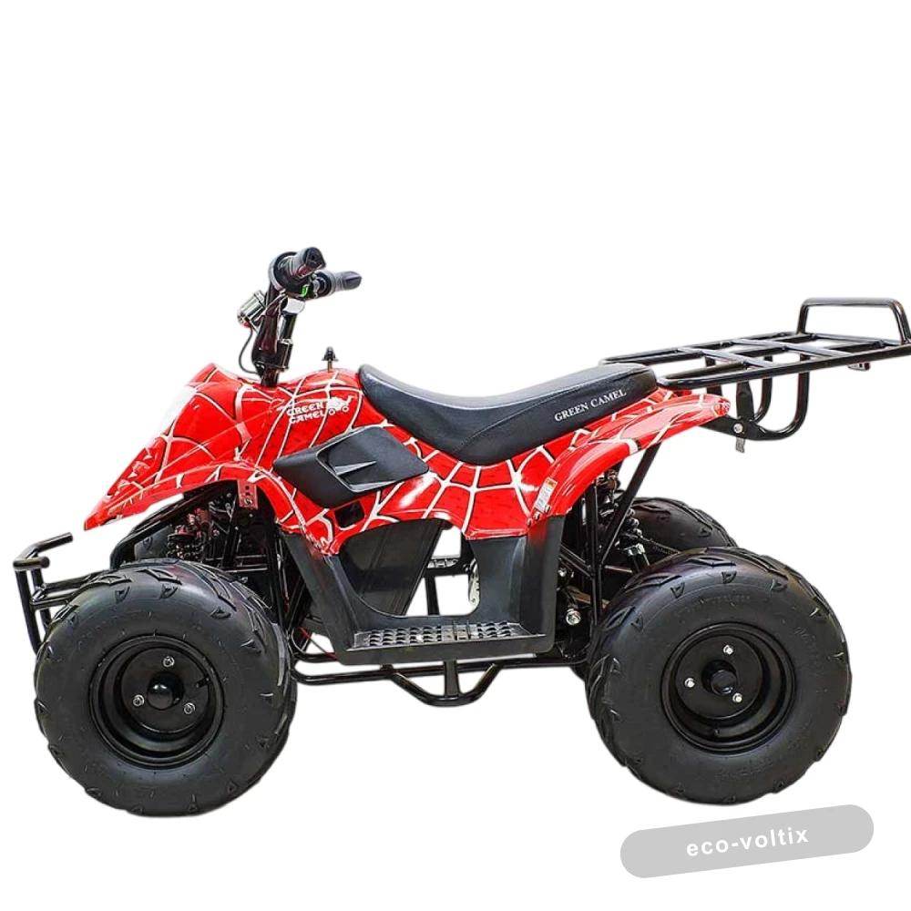 Электроквадроцикл GreenCamel Гоби K51 (36V 800W R7 Цепь) ножной тормоз Красный