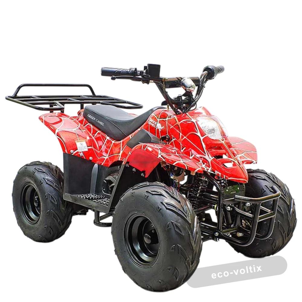 Электроквадроцикл GreenCamel Гоби K51 (36V 800W R7 Цепь) ножной тормоз Красный