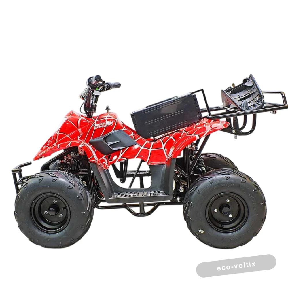 Электроквадроцикл GreenCamel Гоби K51 (36V 800W R7 Цепь) ножной тормоз Красный