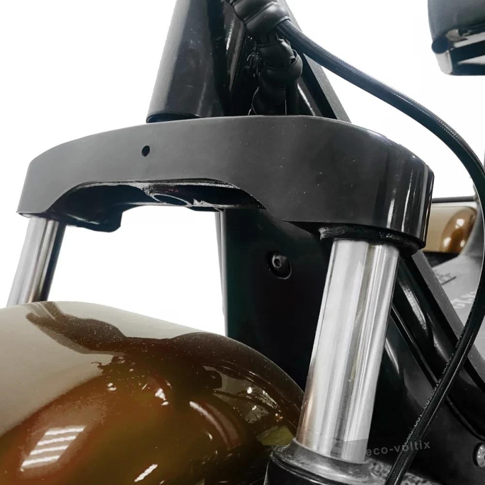 Электроскутер Citycoco GT X3 Pro Trike Mini Коричневый