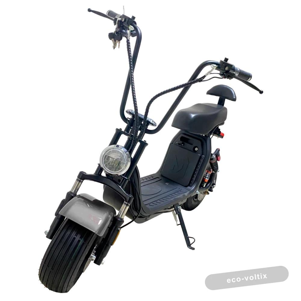 ЭЛЕКТРОСКУТЕР CITYCOCO GT X5 1200W 15AH 48V Серый