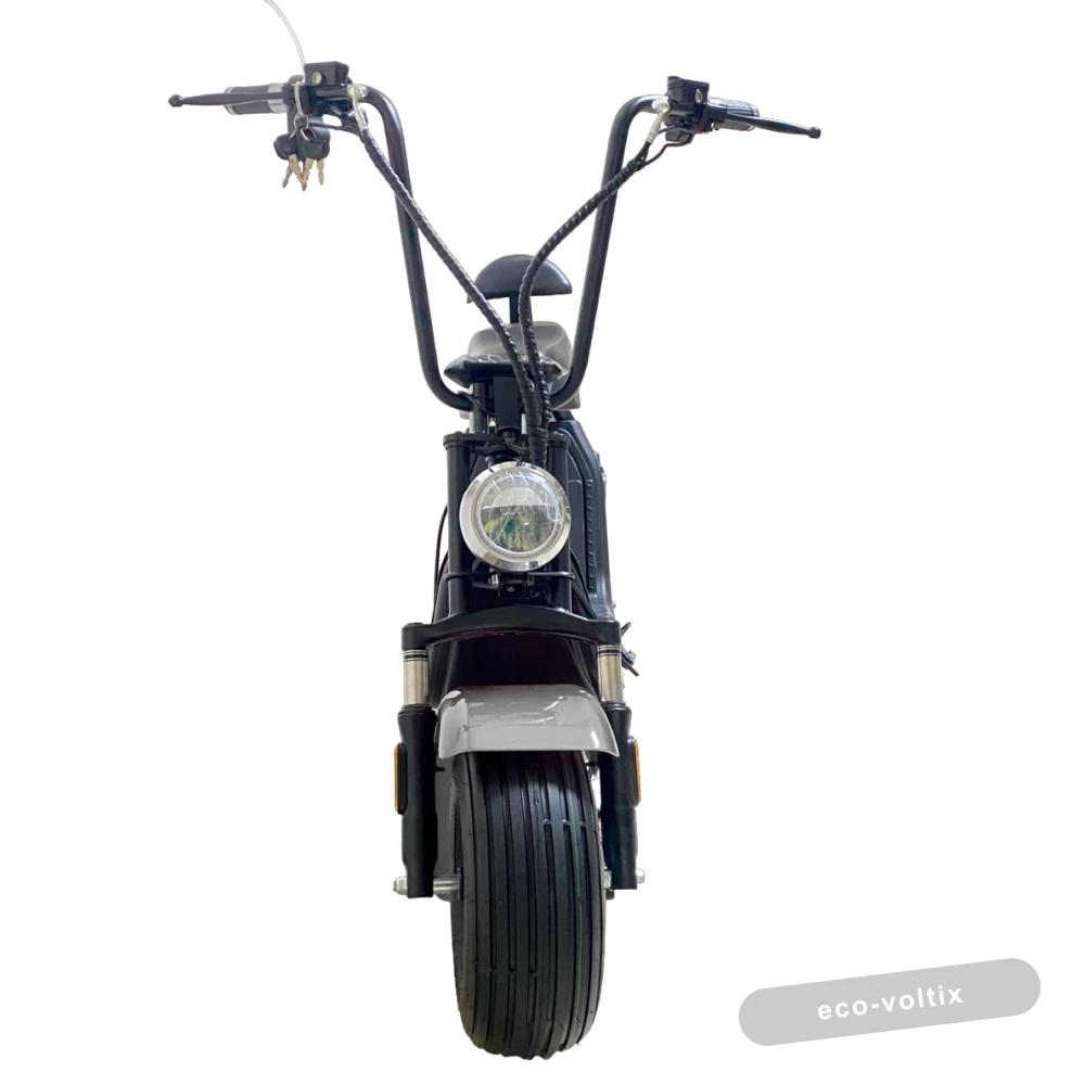 ЭЛЕКТРОСКУТЕР CITYCOCO GT X5 1200W 15AH 48V Серый