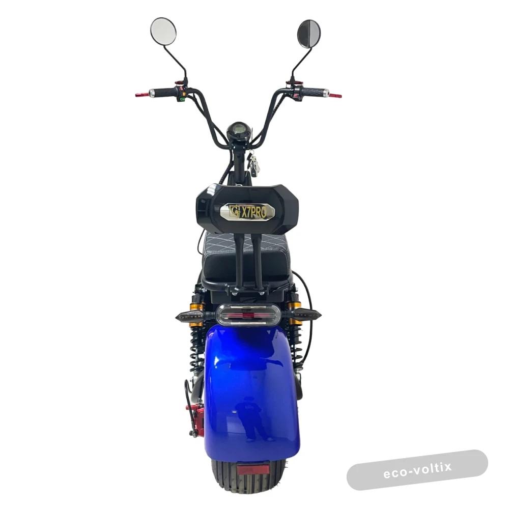 Электроскутер Citycoco GT X7 PRO Синий (2000W)