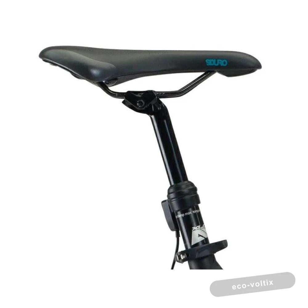 Электровелосипед Haibike SDURO Nduro 6.0 черно-голубой