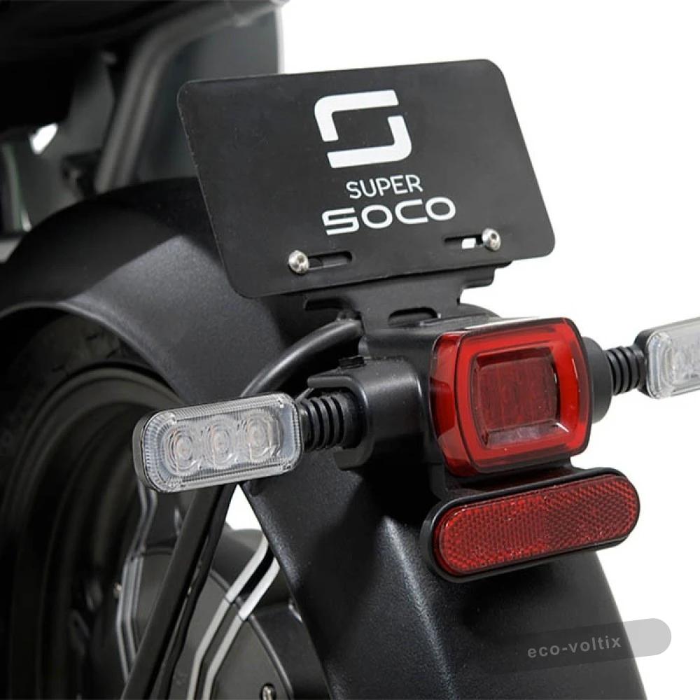 Электромотоцикл Super Soco TC 3000W 30Ah Yellow