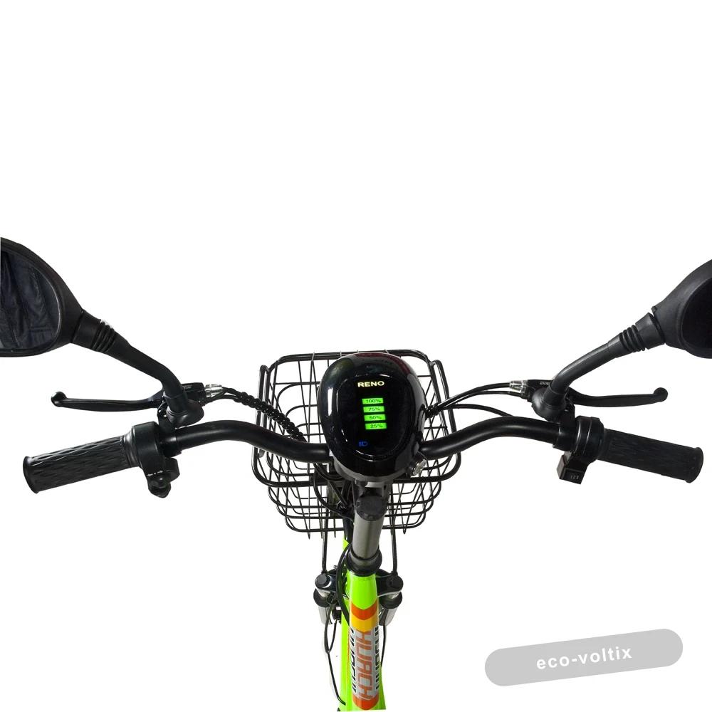 Электровелосипед Jetson HUACHI V20 (48V12Ah) cалатовый