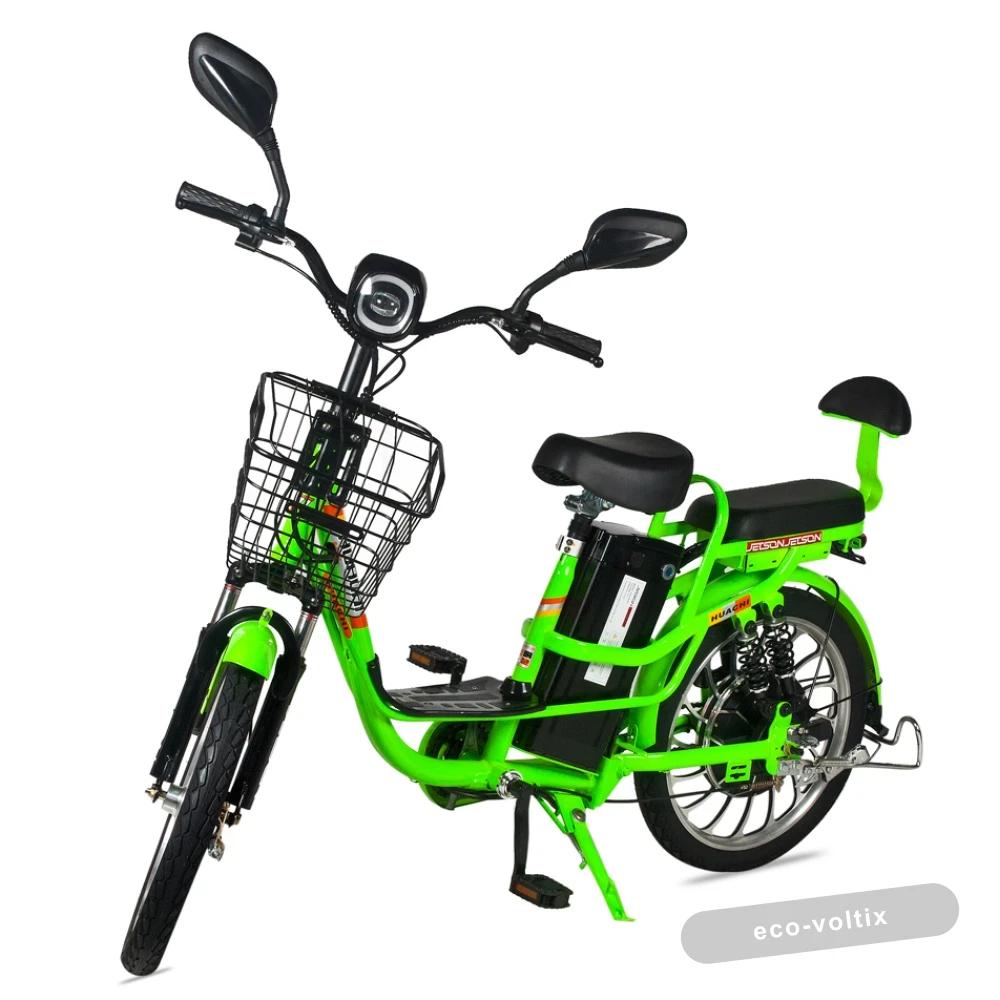 Электровелосипед Jetson HUACHI V20 (48V12Ah) cалатовый