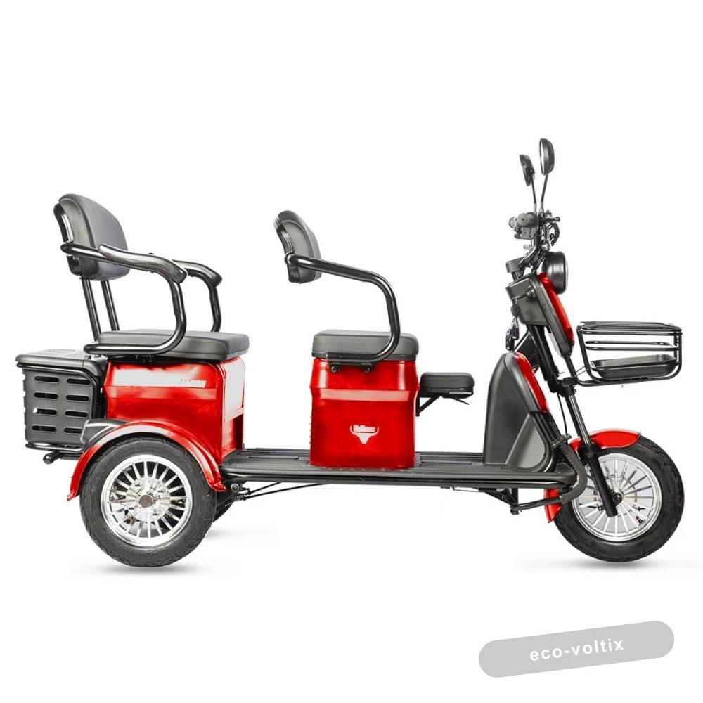 Электротрицикл Rutrike Караван Красный