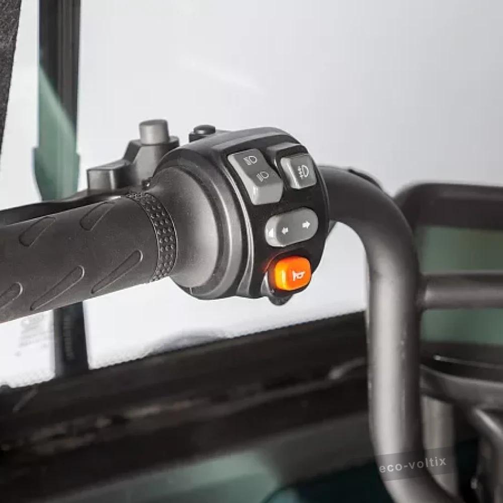 Электротрицикл Wanshida NIPLA 500 60V 1000Вт Черно-красный