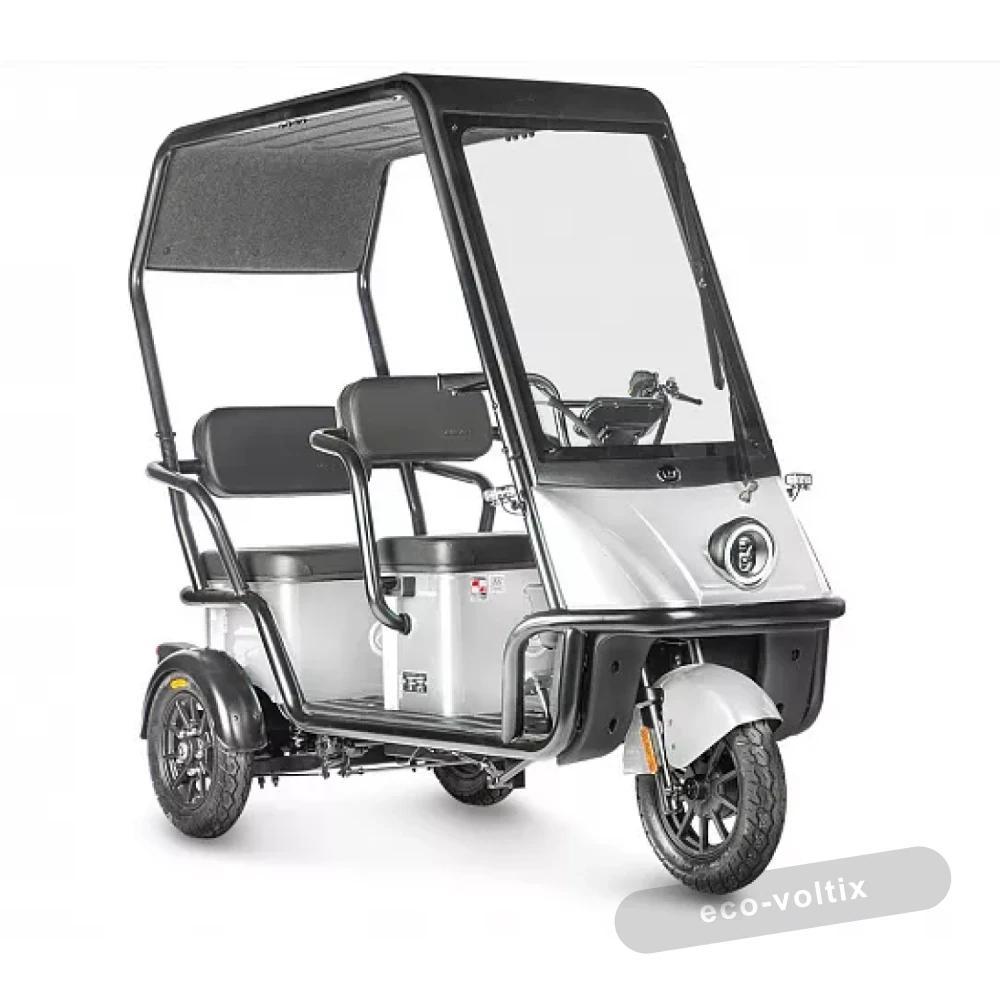 Электротрицикл Wanshida NIPLA 500 60V 1000Вт Черно-белый