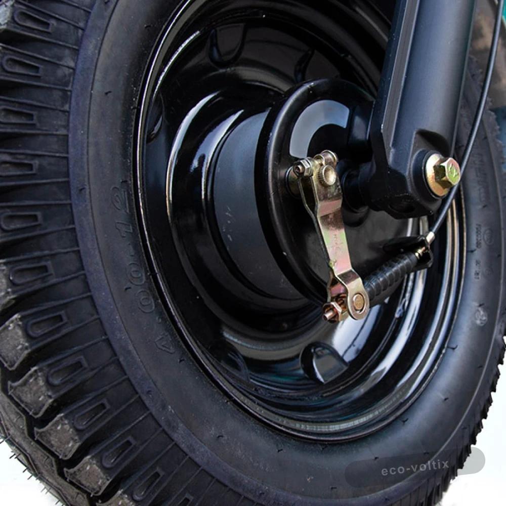 Электротрицикл Rutrike Рикша 60V1000W красно-синий