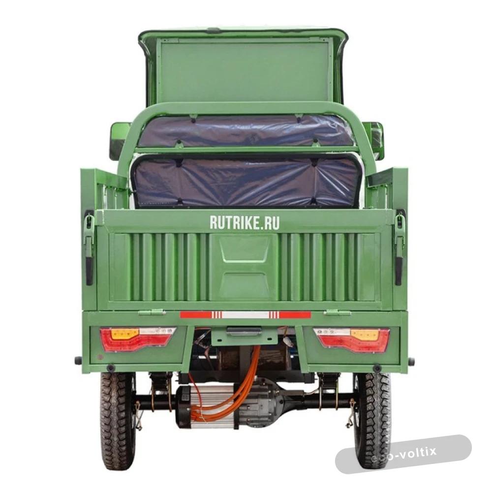 Грузовой электротрицикл Rutrike Гермес 1500 60V1200W темно-зеленый