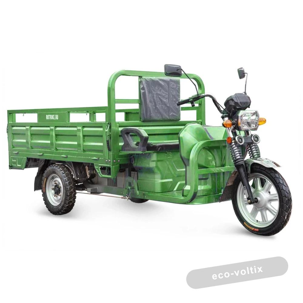 Грузовой электротрицикл Rutrike Титан NEXT 2000 60V1500W Зеленый