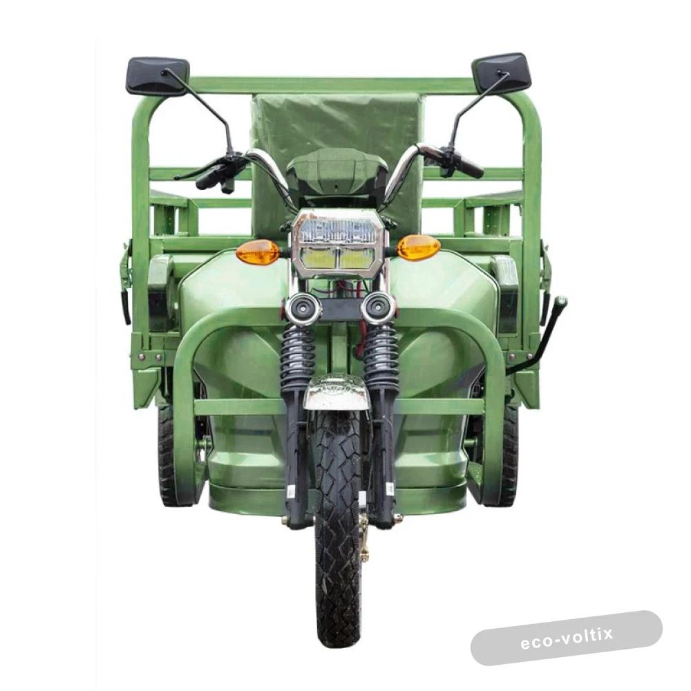 Грузовой электротрицикл Rutrike Титан NEXT 2000 60V1500W Зеленый