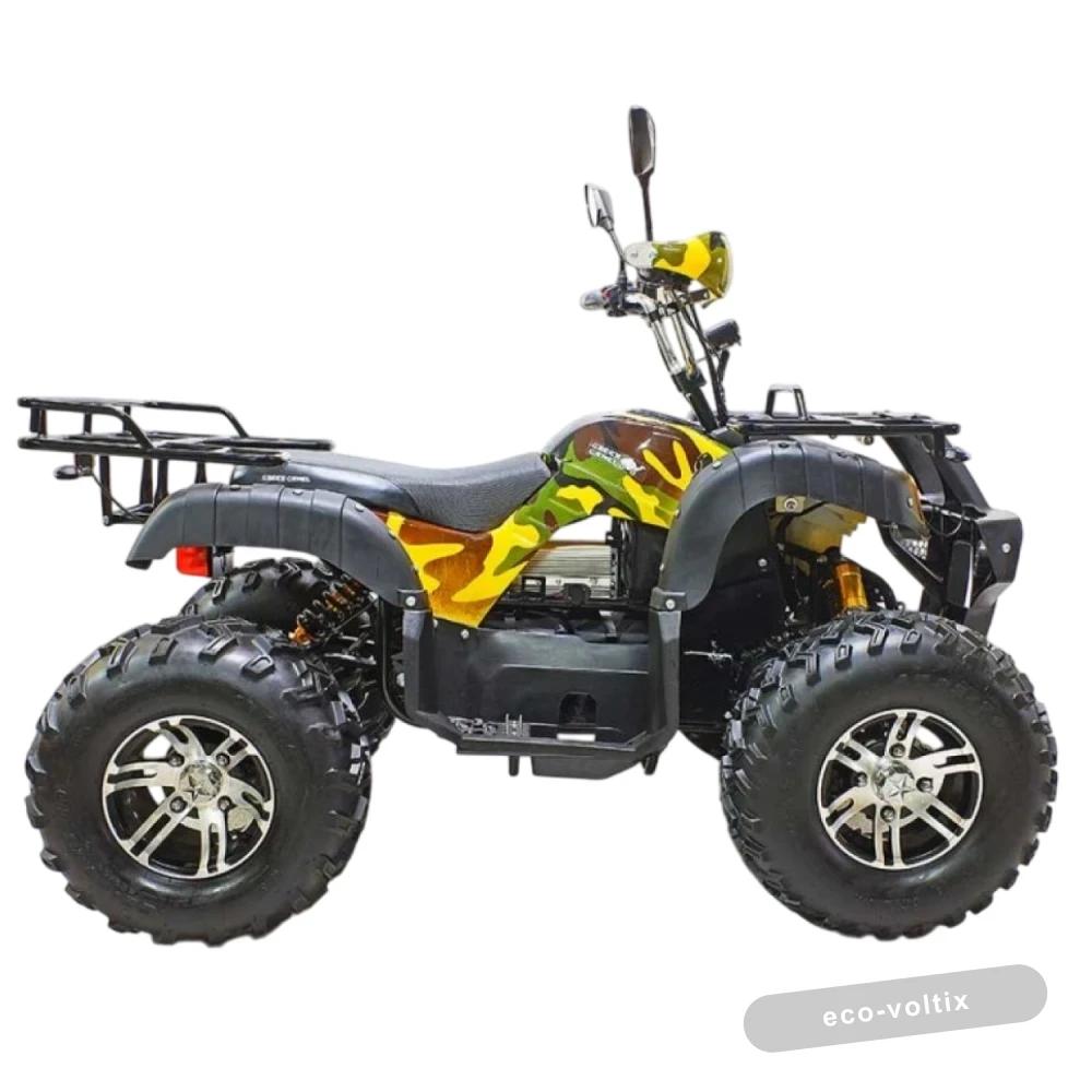 Электроквадроцикл GreenCamel Сахара AWD 4x4 (60V 2x2kW R10 alum Дифференциал)
