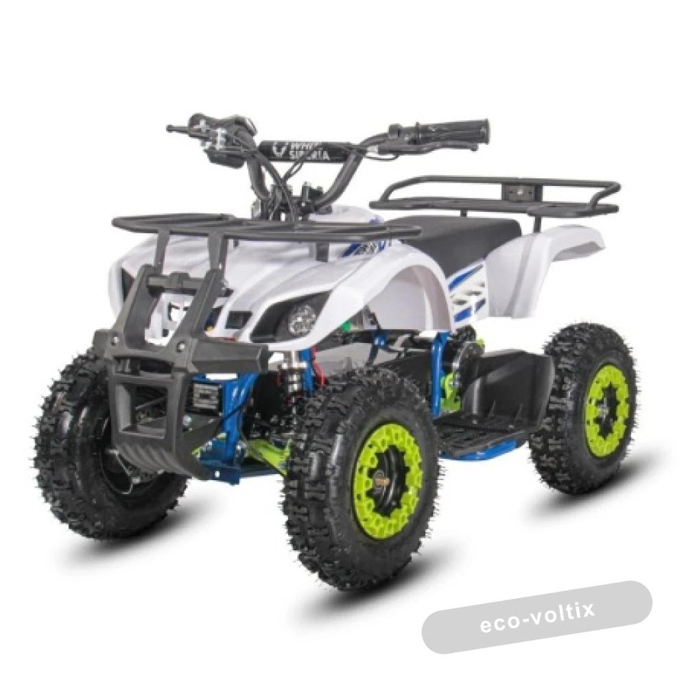 Детский электроквадроцикл WHITE SIBERIA SNEG MINI BLUE