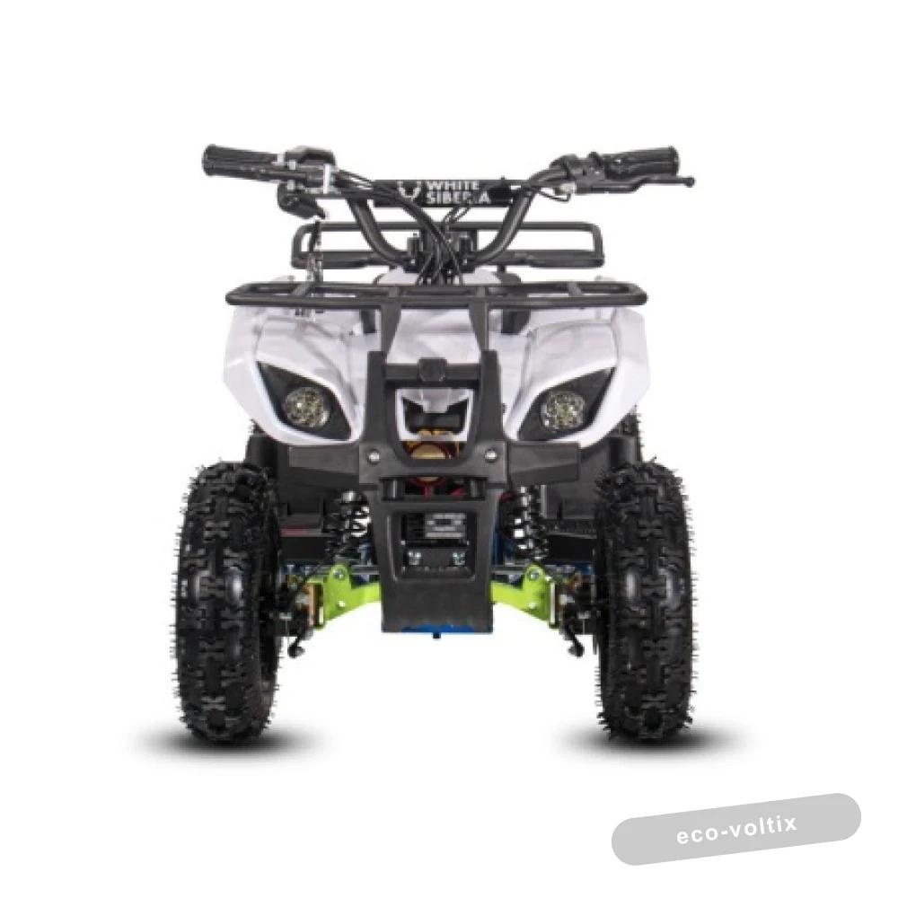 Детский электроквадроцикл WHITE SIBERIA SNEG MINI BLUE