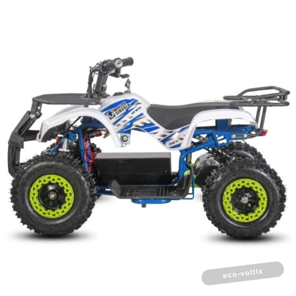 Детский электроквадроцикл WHITE SIBERIA SNEG MINI BLUE