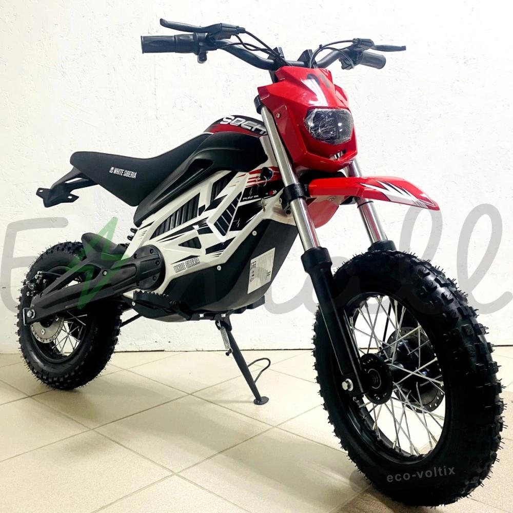 Электромотоцикл WHITE SIBERIA SOCHI 1300W Красный