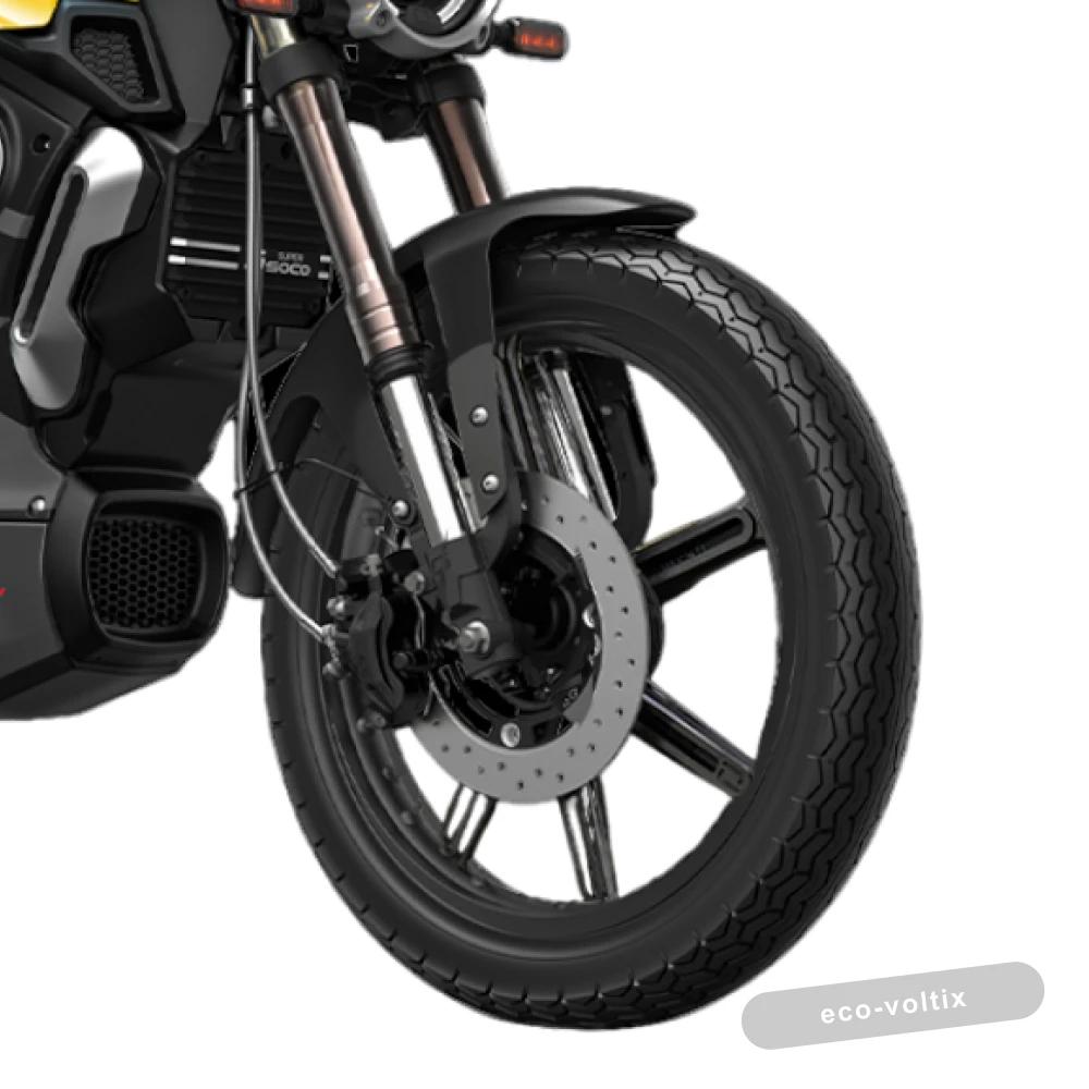 Электромотоцикл WHITE SIBERIA SUPER SOCO TC MAX (Жёлтый)