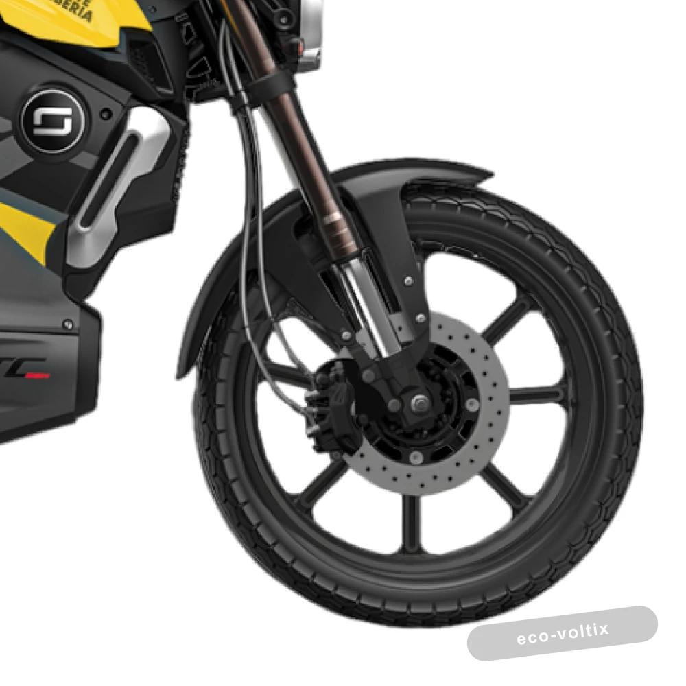 Электромотоцикл WHITE SIBERIA SUPER SOCO TC MAX (Жёлтый)