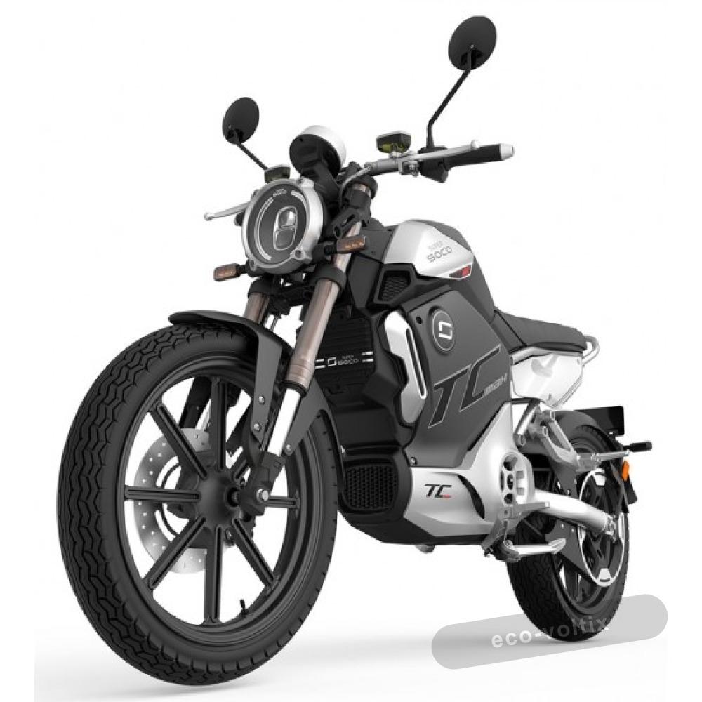 Электромотоцикл Super Soco TC Max 2021 (Литые диски)