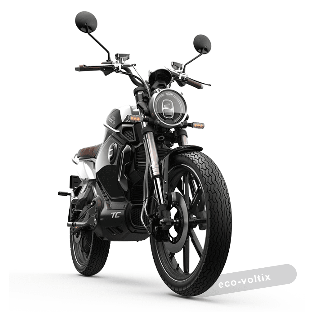 Электромотоцикл WHITE SIBERIA SUPER SOCO TC (Зеленый)